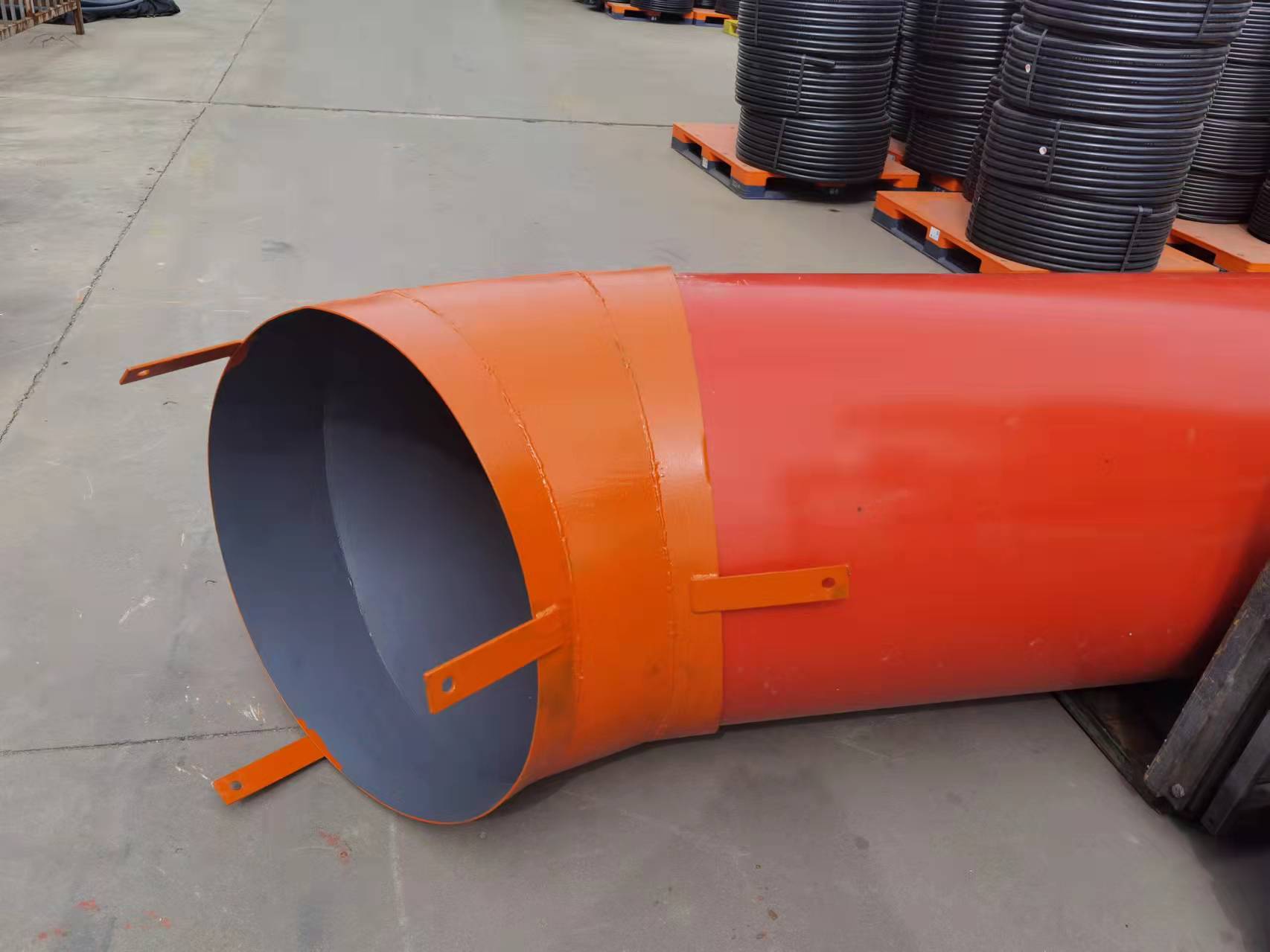 逃生管道彎頭 DN800隧道抱箍彎頭 鋼制彎頭(圖3) 逃生管道彎頭 DN800隧道抱箍彎頭 鋼制彎頭(圖3)